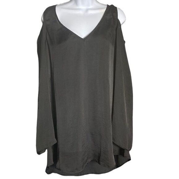 SHOW ME YOUR MUMU | Cold Shoulder Bell Sleeve Top Size M - Picture 1 of 5
